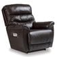 La-Z-Boy Joshua Power Rocking Recliner with Power Headrest and Lumbar in Chestnut, , large