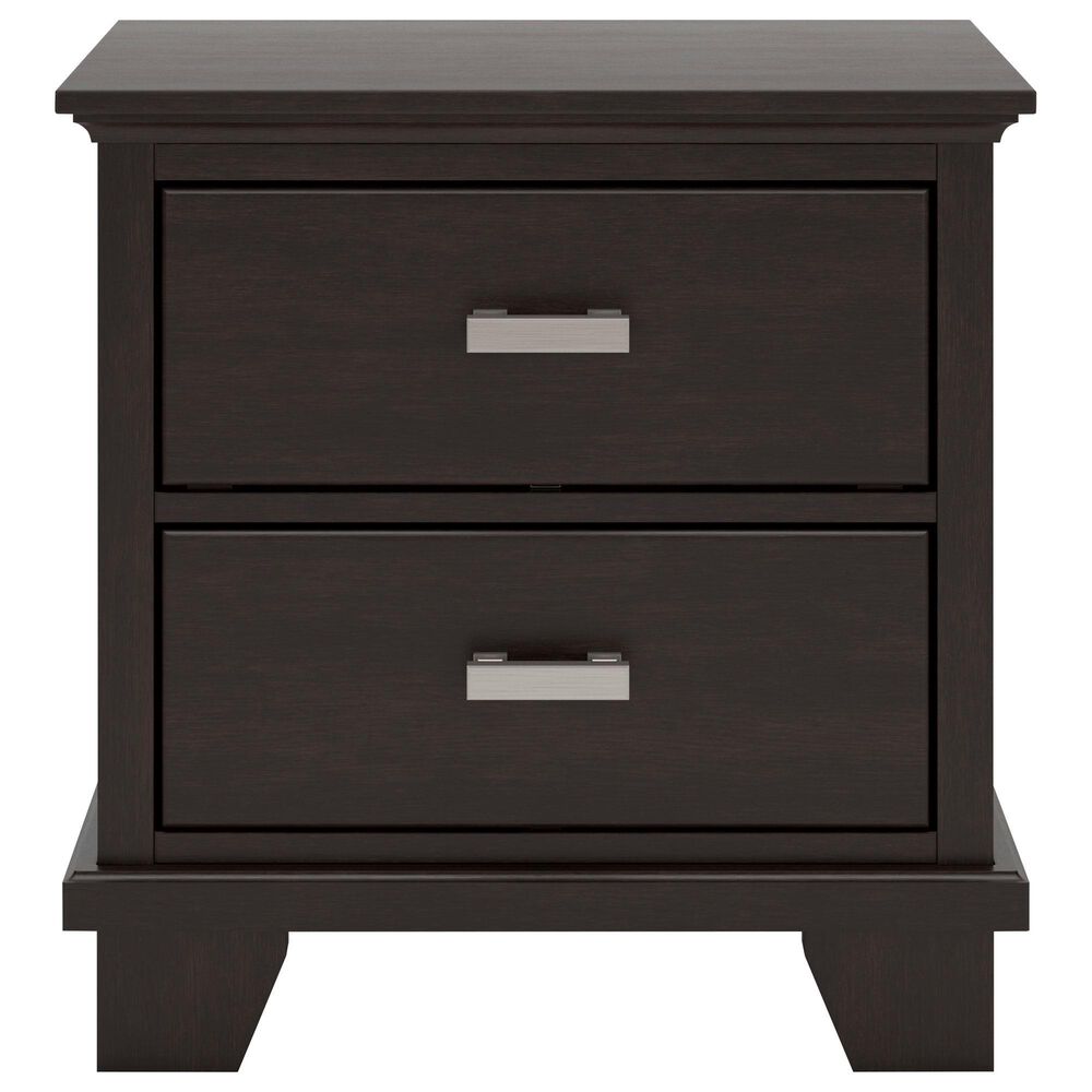 Ashley Covetown 5-Piece Cal King Bedroom Set in Dark Brown, , large