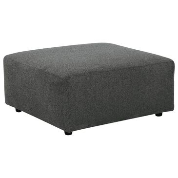 Signature Design by Ashley Edenfield Oversized Accent Ottoman in Charcoal, , large