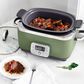 Green Pan Elite 14-In-1 6 Quart Slow Cooker in Sage Green, , large
