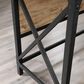 Sauder Steel River L-Shaped Desk in Milled Mesquite, , large