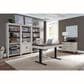 Riva Ridge Caraway 60" Lift Desk in Aged Ivory and Black, , large
