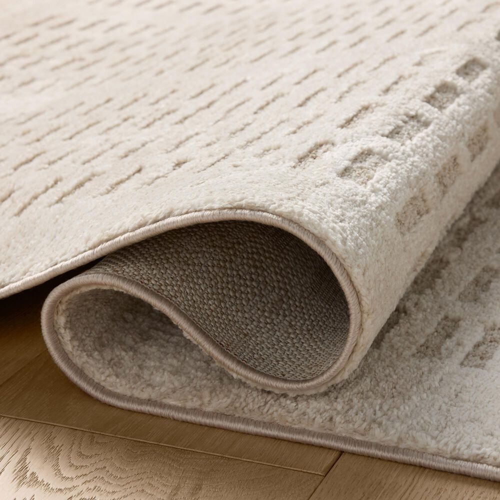 Amber Lewis x Loloi Monty 11&#39;6&quot; x 15&#39; Ivory and Beige Area Rug, , large