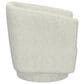 Emerald Home Furnishings Brylee Swivel Accent Chair in White, , large