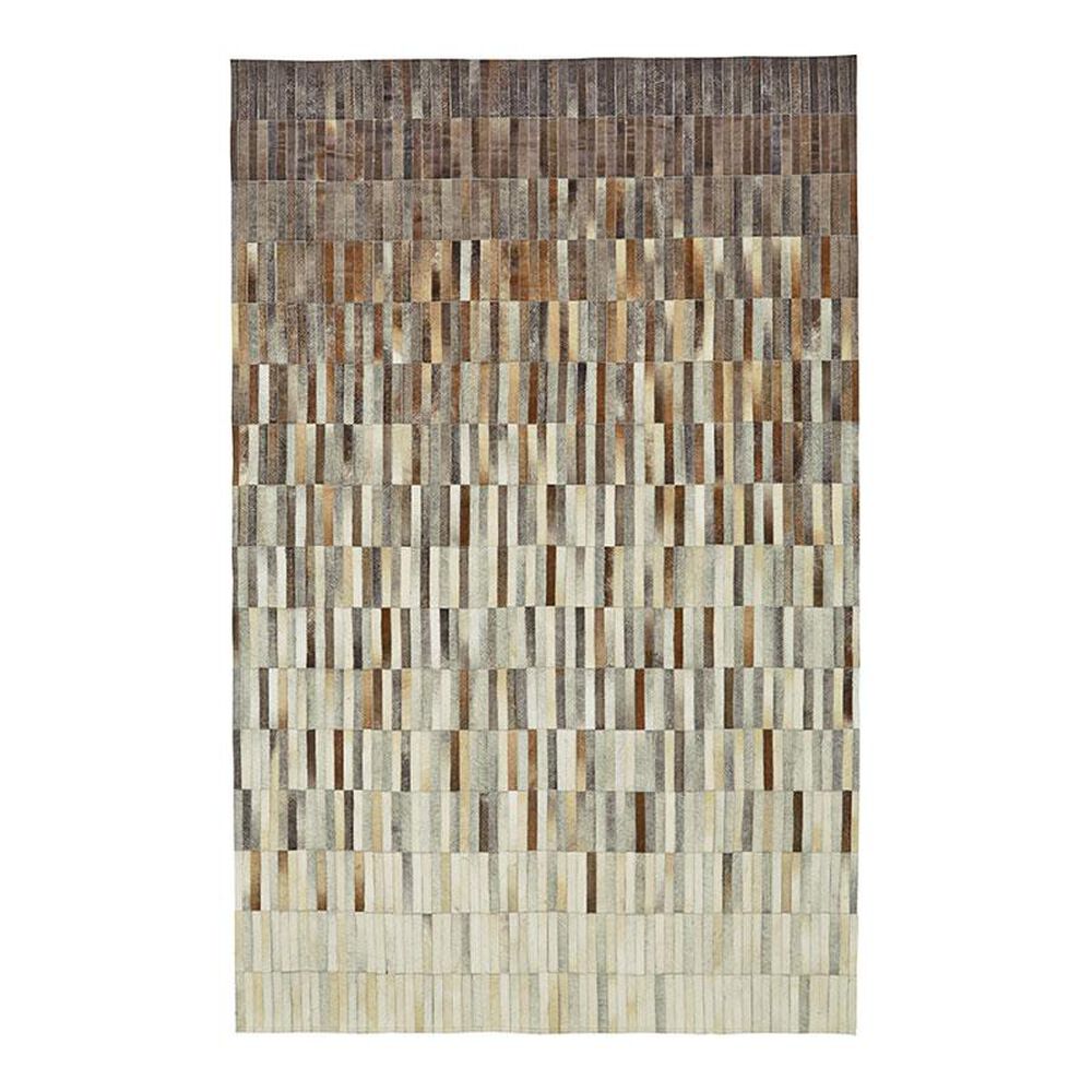 Feizy Rugs Estelle L9214 9" x 12" Granite Hide Area Rug, , large