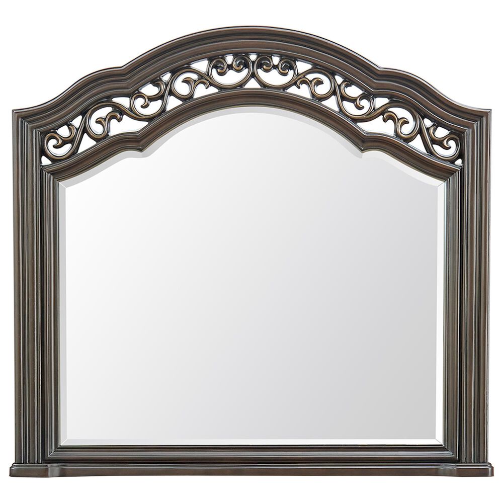 Mayberry Hill Brunswick Dresser Mirror in Mahogany, , large