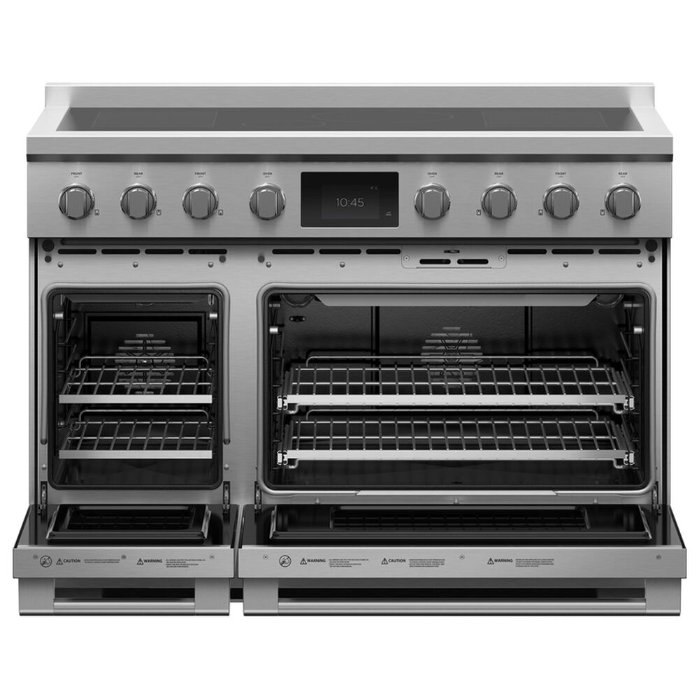 Fisher &amp; Paykel 48&quot; Smart Freestanding Induction Range in Stainless Steel, , large