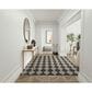 Nourison Positano Geometric Black 7" x 10" Indoor/Outdoor Area Rug, , large