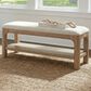 Coaster Solano Upholstered Bench in Beige, , large