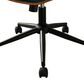 HOMLUX Ergonomic Swivel Office Chair with Button-Tufted Cushion in Black, , large