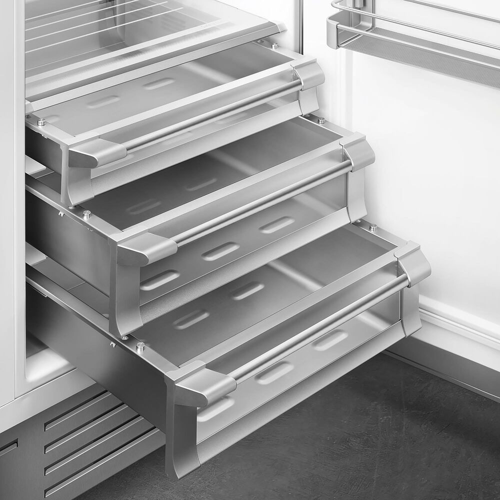 SMEG 17.41 Cu. Ft. Column Refrigerator in Stainless Steel, , large