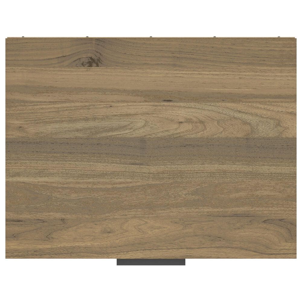 Ashley Deanlow 1-Drawer Nightstand in Honey Brown and Dark Pewter, , large