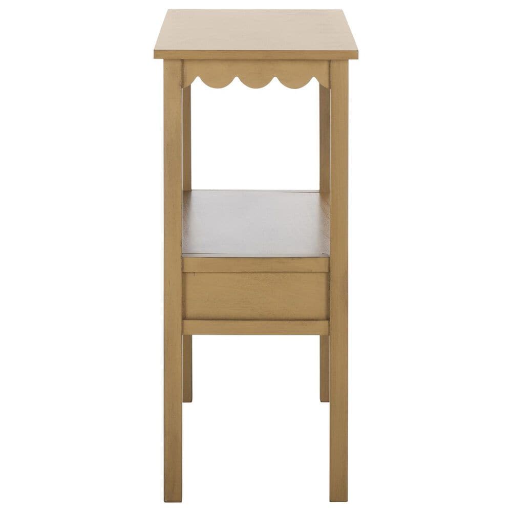 Safavieh Haven Low Drawer End Table in Desert Brown, , large