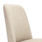Urban Home Crossroads 2.0 Dion Counter Stool with Camel in Brushed Nickel, , large