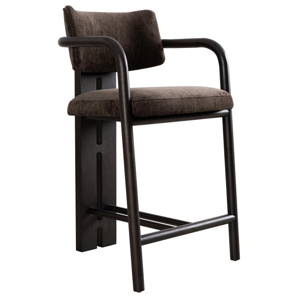Armen Living Aaliyah 26" Counter Height Stool in Espresso, , large
