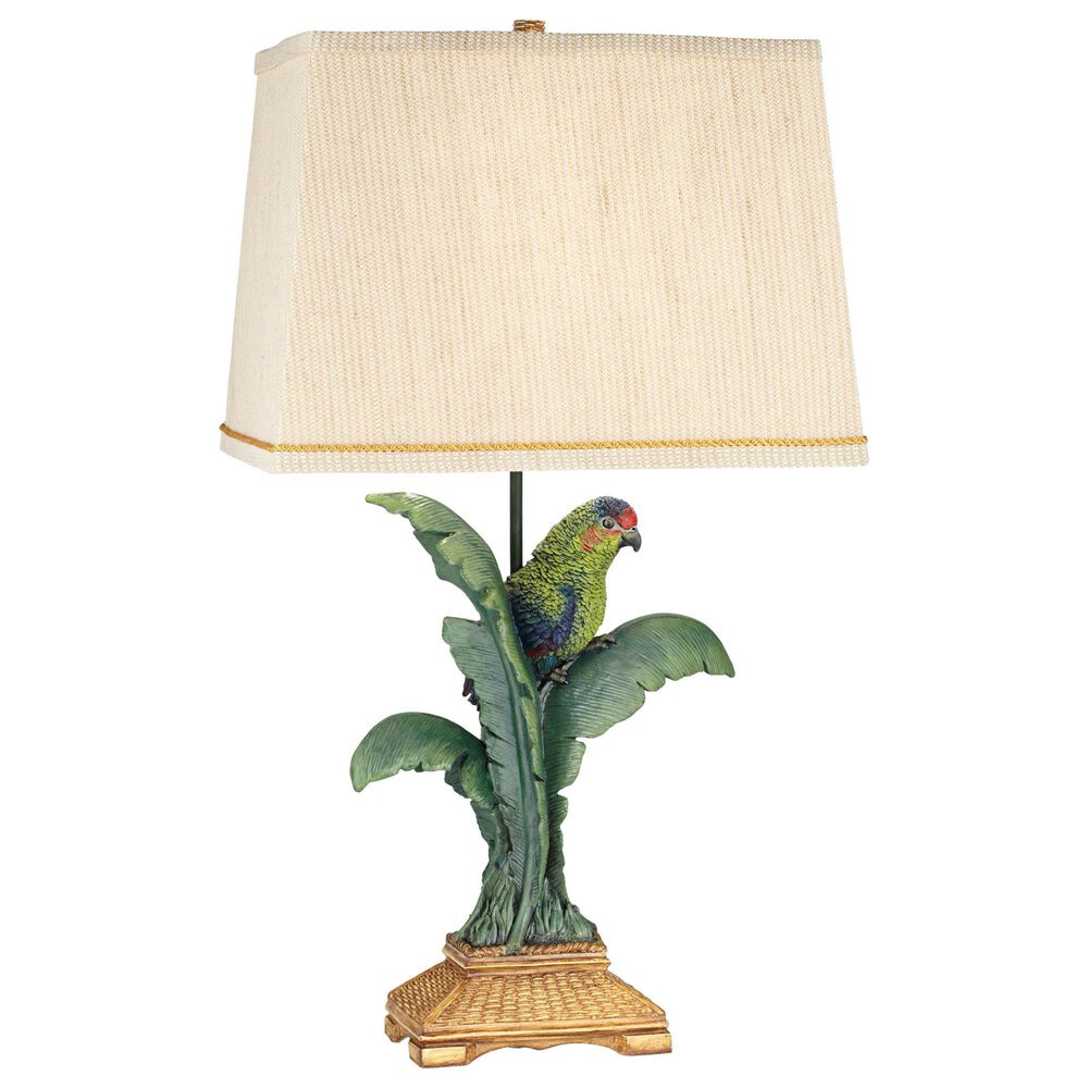 Pacific Coast Lighting Tropical Parrot Table Lamp in Multicolor, , large