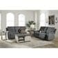Ashley Barnsana Power Reclining Loveseat in Gravel, , large