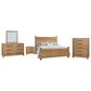 Viceray Collections Joinery 5-Piece Queen Poster Bedroom Set in Natural Oak, , large