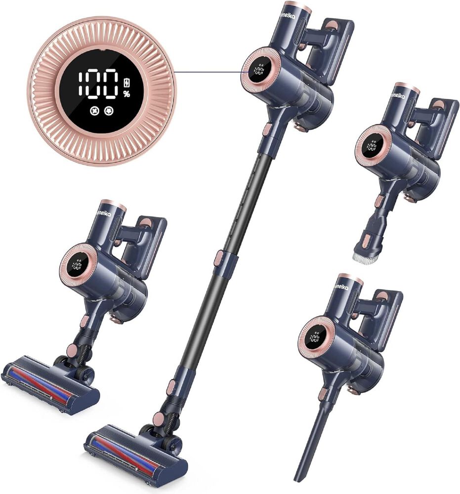 Homeika Pro Version Cordless Stick Vacuum in Blue, , large