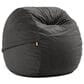 Jaxx Saxx 4" Large Round Bean Bag Chair in Black, , large