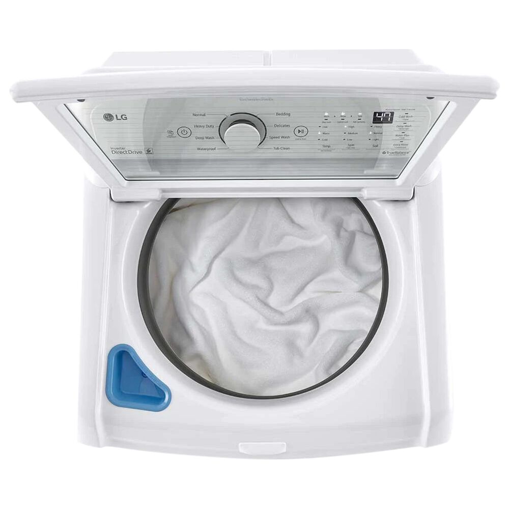 LG 4.5 Cu. Ft. WT7000CW Top Load Washer in White, , large