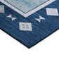 Dalyn Rug Company Phoenix 2"3" x 7"6" Denim Indoor/Outdoor Runner, , large