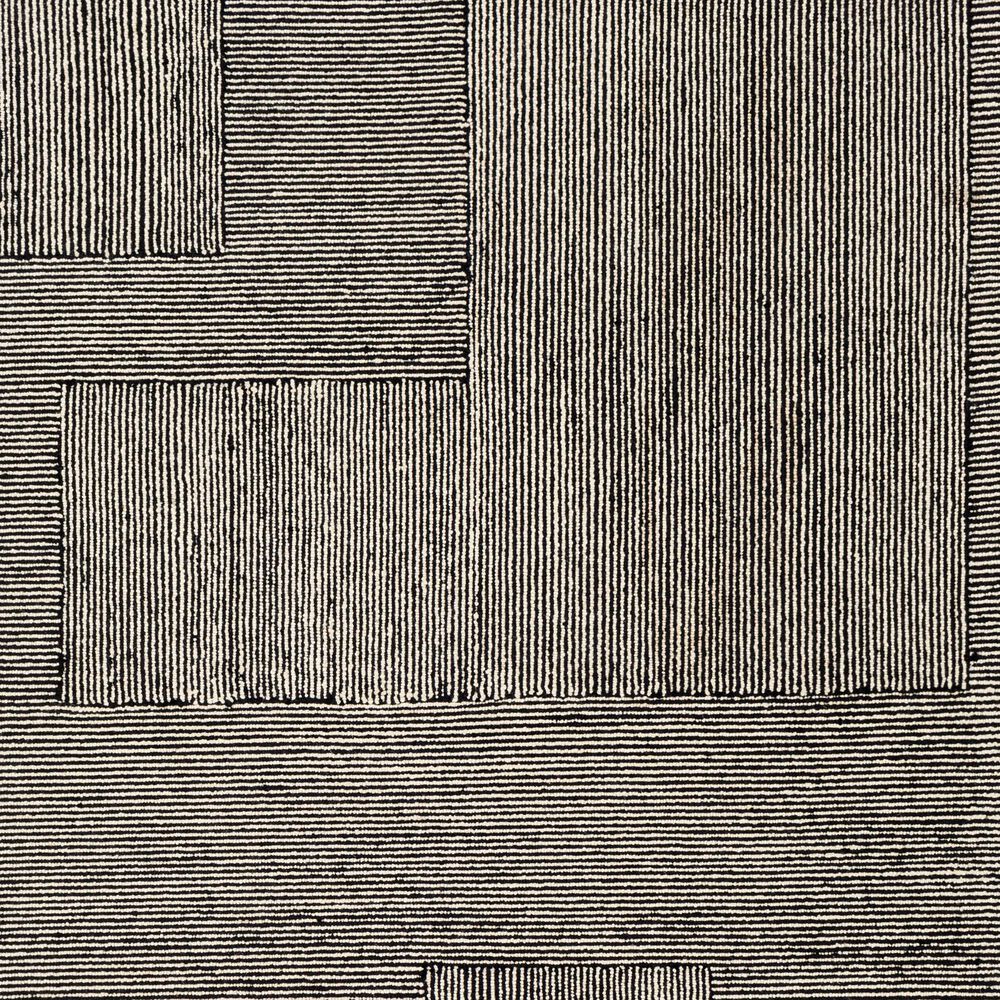 Surya Maroc 8&#39; x 10&#39; Black and Beige Area Rug, , large