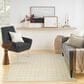 Nourison Andes AND04 5"3" x 7"3" Ivory and Grey Area Rug, , large
