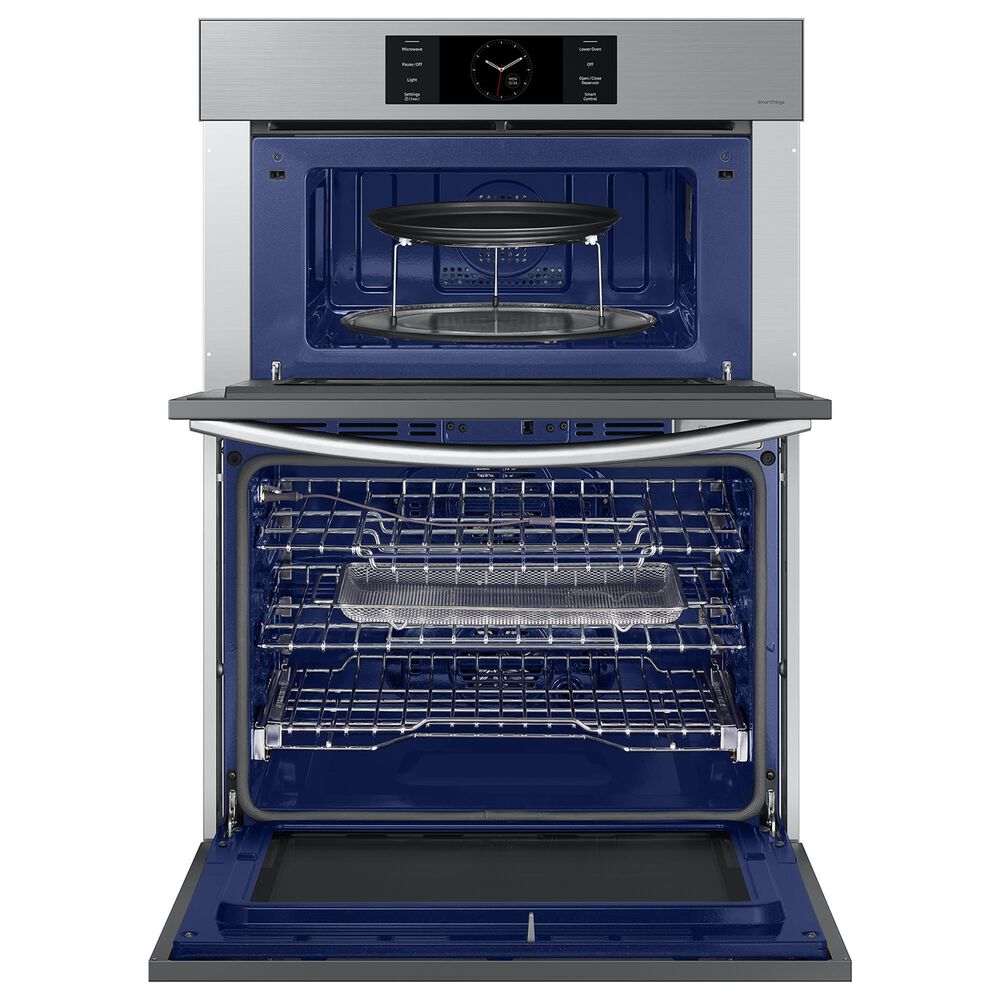 Samsung Bespoke 30&quot; Microwave Combination Wall Oven with Flex Duo in Stainless Steel, , large