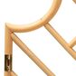 Baxton Studio Giza Queen Slat Headboard in Natural Brown, , large