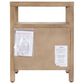 Butler Specialty Company Nora 2 Drawer Nightstand with Open Shelf in Light Oak, , large