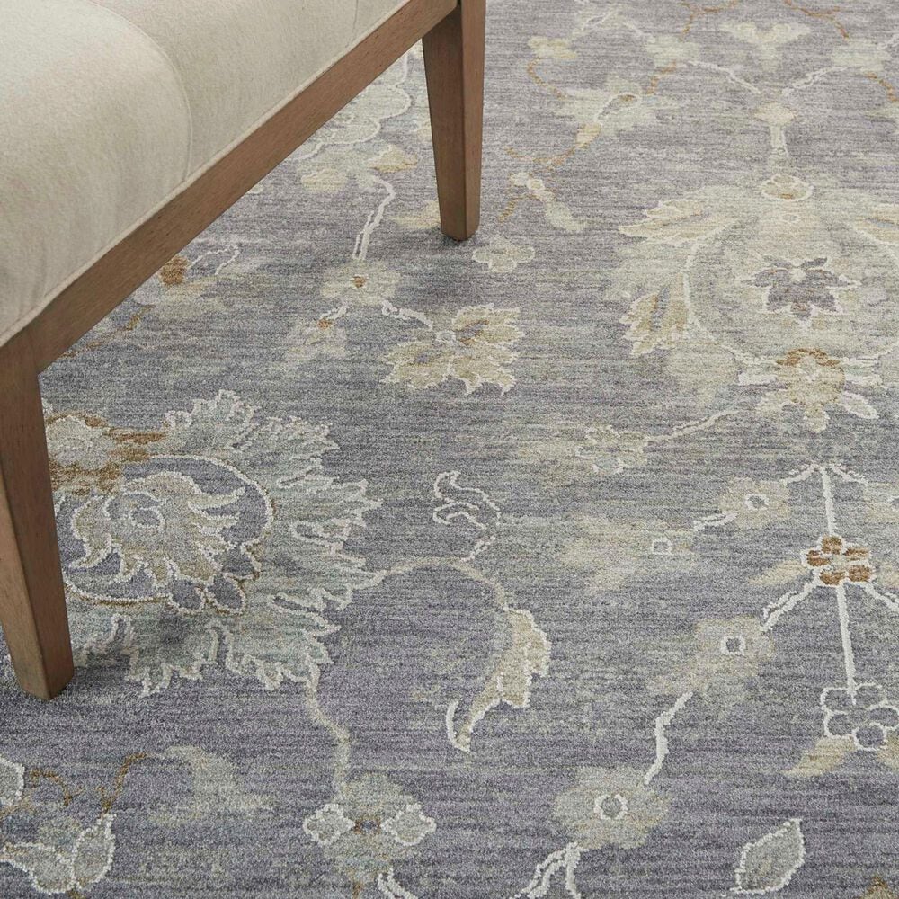 Nourison Infinite 5&#39;3&quot; x 7&#39;8&quot; Charcoal Area Rug, , large