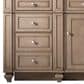 James Martin Vanities Bristol 60" Single Bathroom Vanity in Whitewashed Walnut with 3 cm Lime Delight Quartz Top and Rectangular Sink, , large