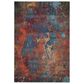 Nourison Celestial CES08 5"3" x 7"3" Atlantic Area Rug, , large