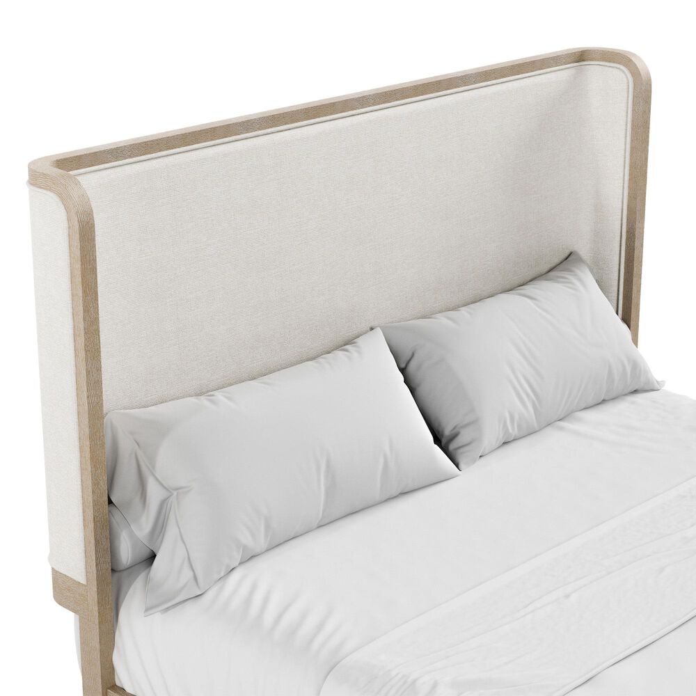 Furniture of America Candra 6-Piece Queen Bedroom Set in Natural Oak, , large
