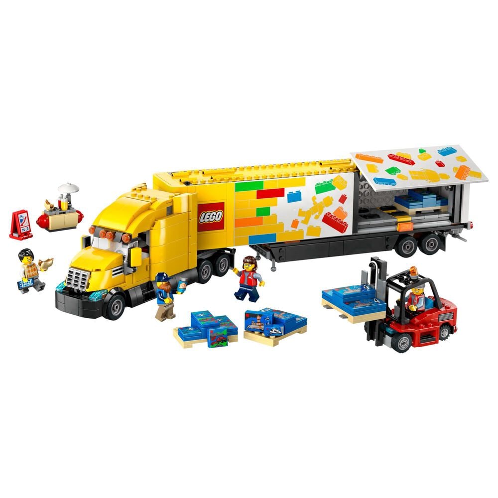 LEGO City Yellow Delivery Truck, , large