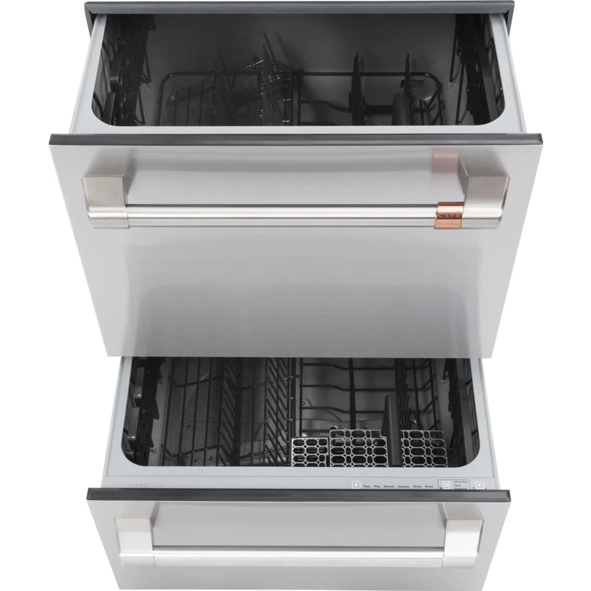 ge two drawer dishwasher