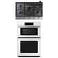 Samsung Bespoke 2-Piece Kitchen Package with White Bespoke 30" Combination Wall Oven and Stainless Steel 36" Gas Cooktop, , large