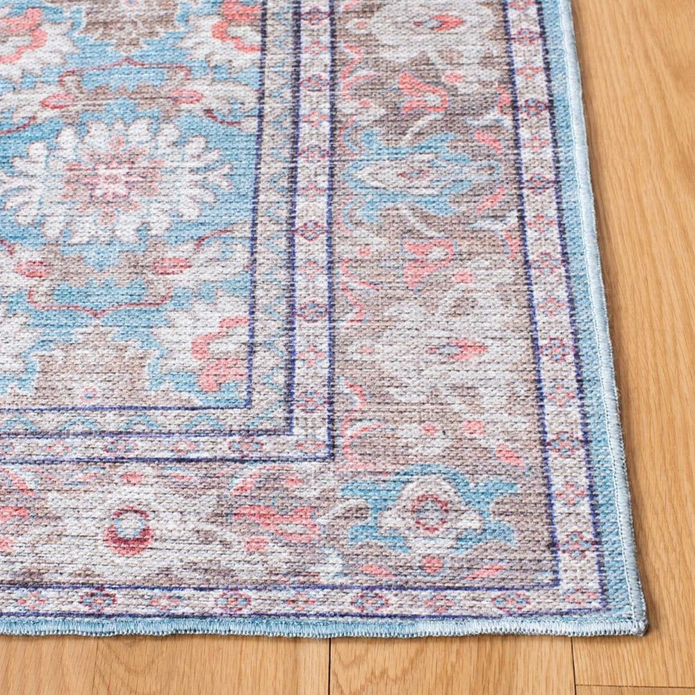 Safavieh Serapi SEP584 2&#39; x 9&#39; Rust and Blue Runner, , large