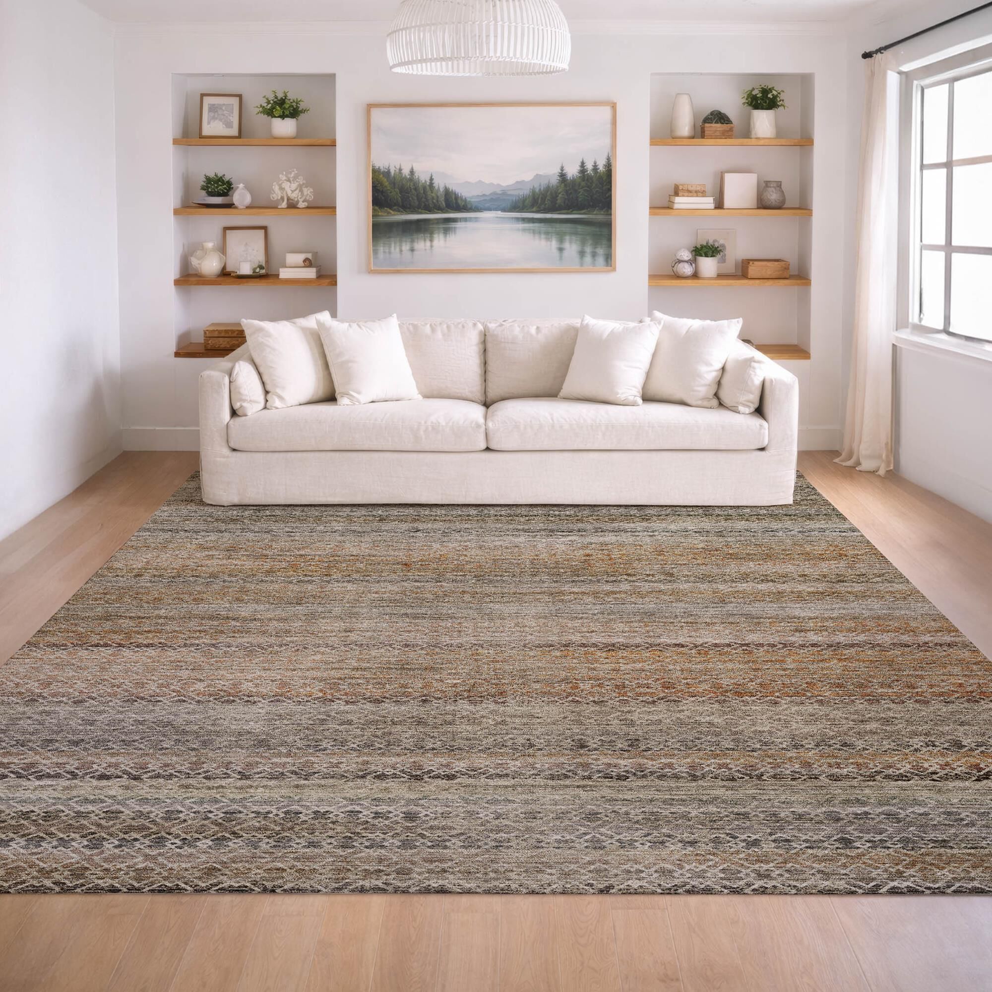 Dalyn Rug Company Vico VC4 Khaki 10' x 14' Area Rug