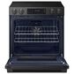 Samsung Bespoke 6.3 Cu. Ft. Smart Slide-In Electric Range with True Convection in Matte Black Steel, , large