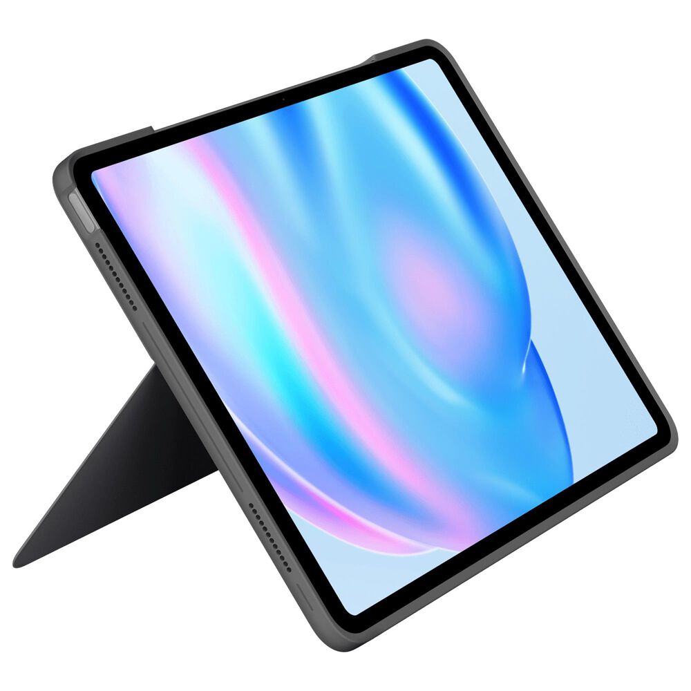 Logitech Combo Touch Keyboard Case for Apple iPad Air 13&quot; &#40;M2&#41; in Oxford Grey, , large