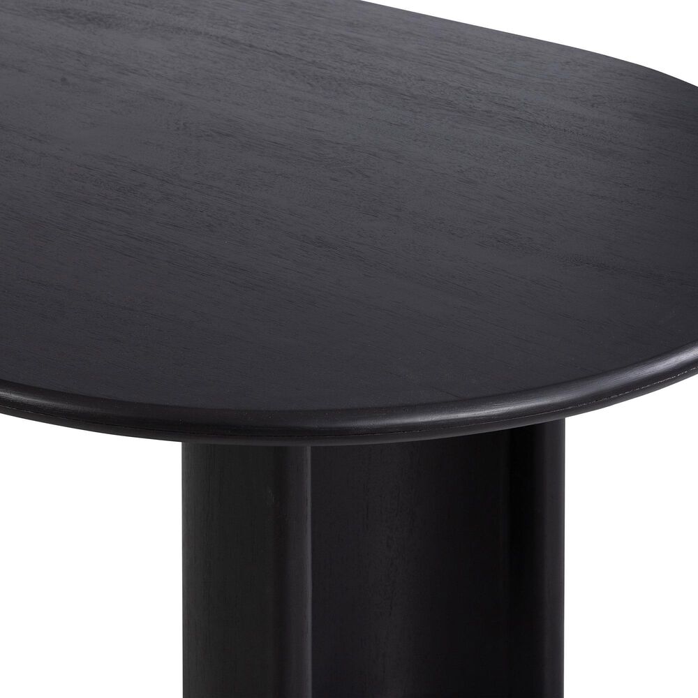 Four Hands Haiden Paden Dining Table in Black Acacia - Table Only, , large