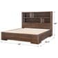 Legacy Classic Architect Queen Double Storage Bed in Onyx Brown, , large