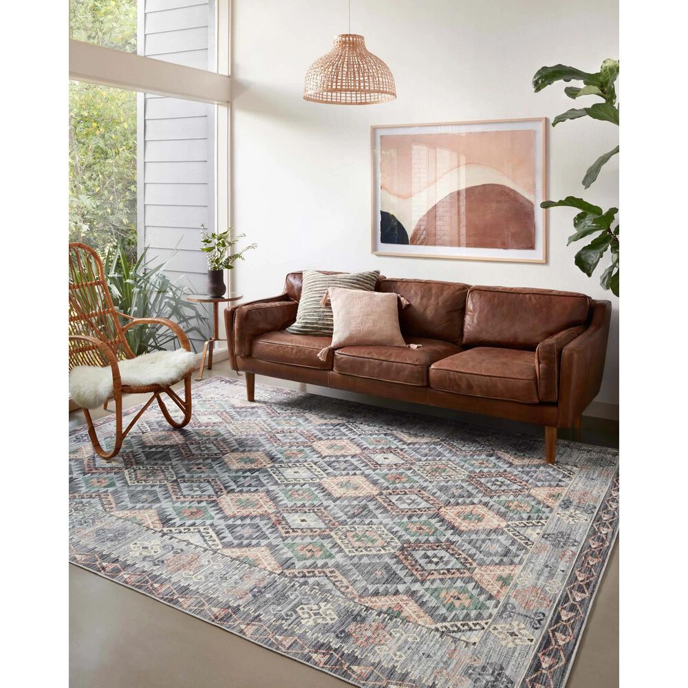 Loloi II Zion ZIO-01 5&#39; x 7&#39;6&quot; Grey Area Rug, , large