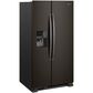 Whirlpool 21.4 Cu. Ft. 33" Wide Side-by-Side Refrigerator in Black Stainless, , large