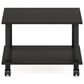 HOMLUX Medium Home Office Under Desk Printer Stand in Espresso and Black, , large