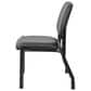 Regal Co. Boss Armless Guest Chair in Black, , large