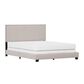 Richlands Furniture Willow Queen Upholstered Panel Bed in Gray Fog, , large