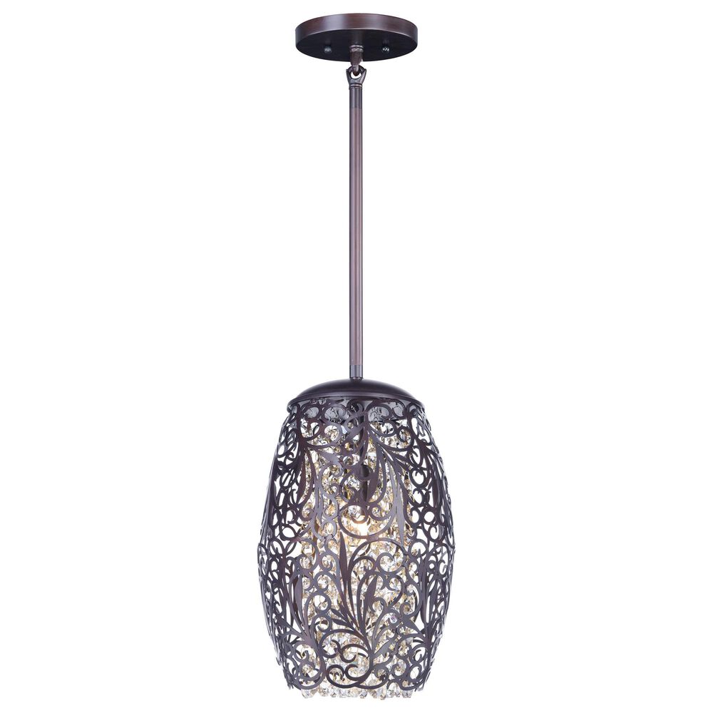 Maxim Lighting Arabesque 1-Light Mini Pendant in Oil Rubbed Bronze, , large